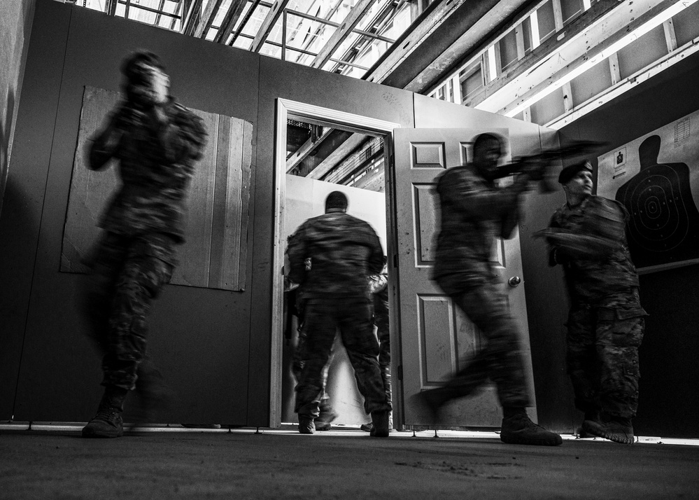 Airmen Face-Off at Warrior Day