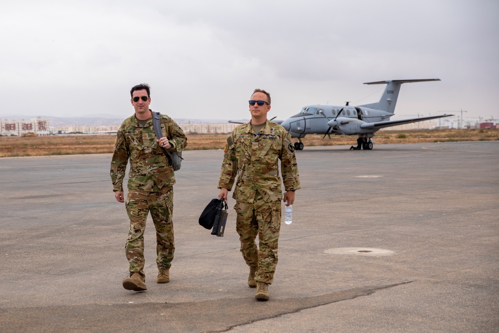 244th ECAB Flight Operations Exercise African Lion