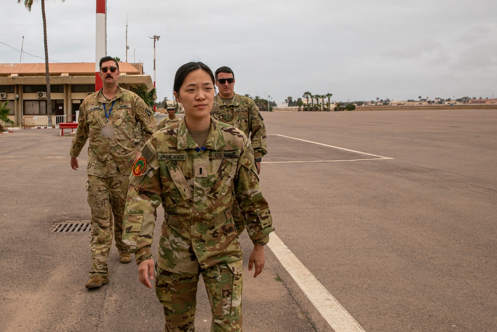 244th ECAB Flight Operations Exercise African Lion