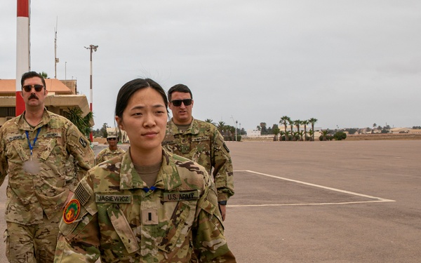 244th ECAB Flight Operations Exercise African Lion