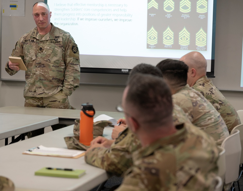 Oregon Guard's 821 Troop Command Battalion leans into NCO development