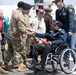 Arrival of WWII veterans in Normandy