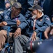 Arrival of WWII veterans in Normandy