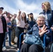 Arrival of WWII veterans in Normandy
