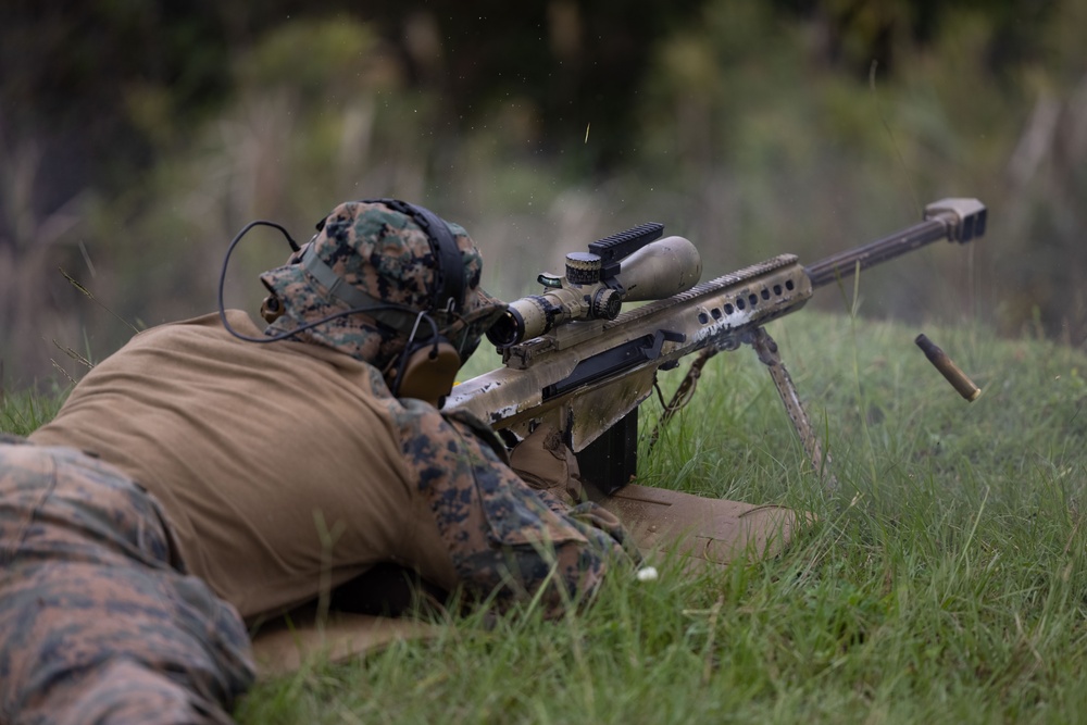 Marines Fire Special Application Scoped Rifles