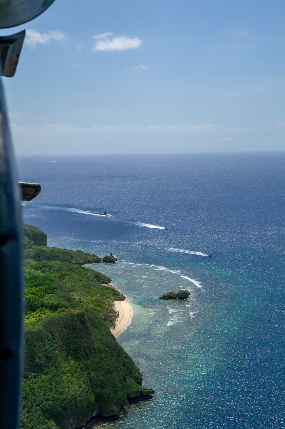 USS Louisiana (SSBN 743) (Gold Crew) Arrives to Naval Base Guam