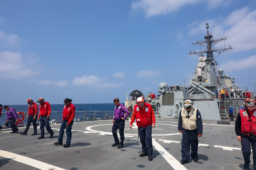 USS Higgins (DDG 76) Conducts Routine Operations in the Philippine Sea