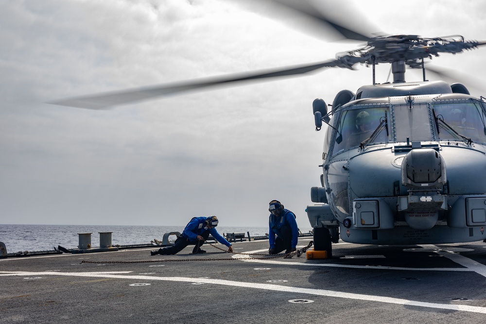 USS Higgins Flight Ops