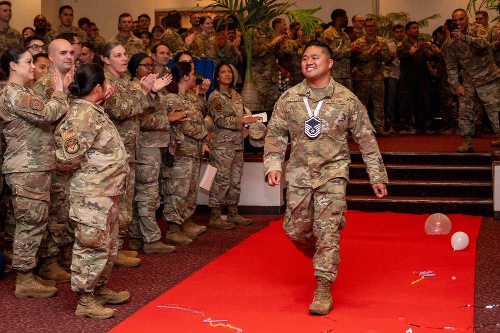 Yokota celebrates newest master sergeants