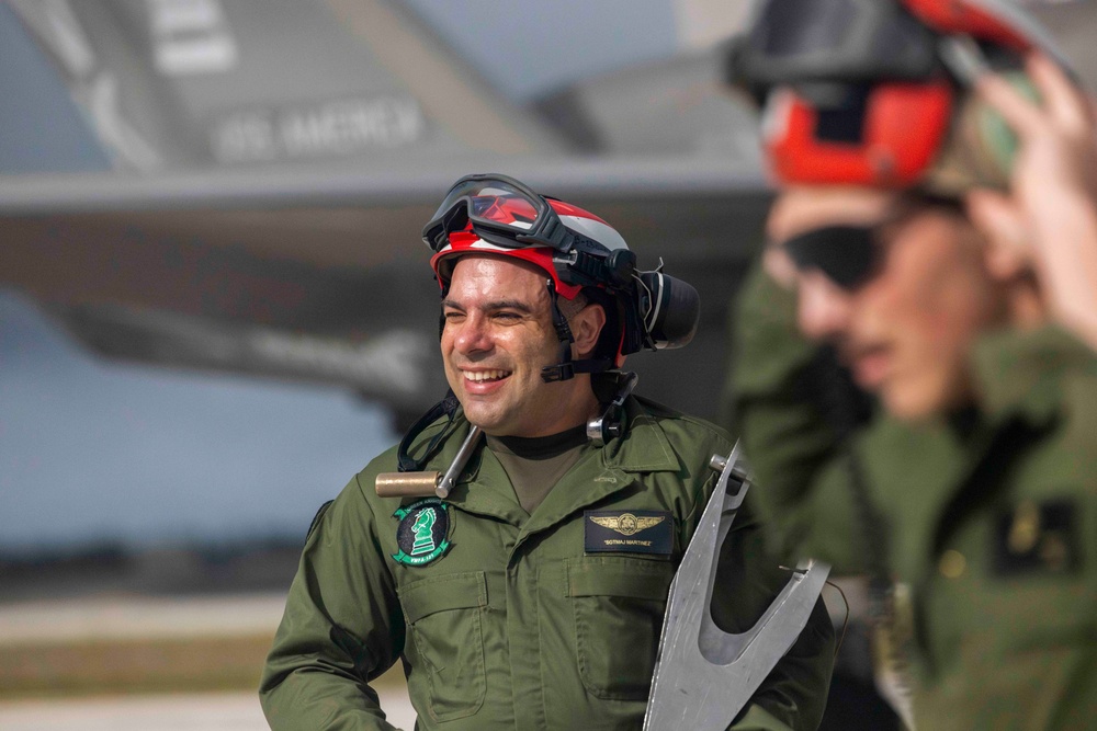 Locked and loaded; VMFA-121 conducts ordnance operations in Guam