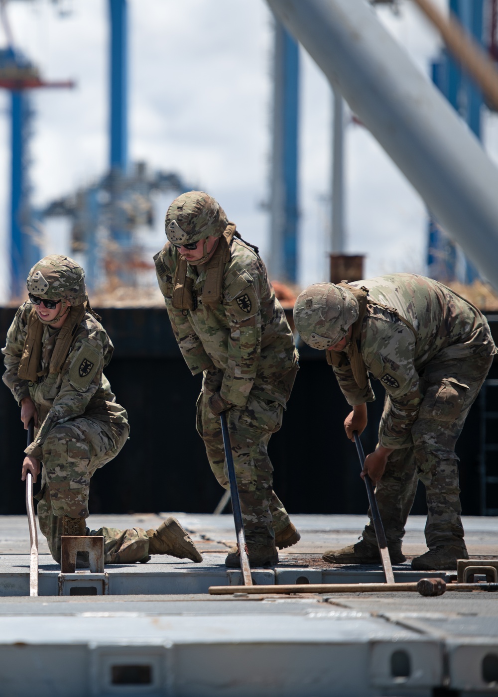 U.S. Army Watercraft Operator: Supporting JLOTS Humanitarian Aid Mission