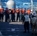 USS Ralph Johnson Conducts Replenishment at Sea with USS Ronald Reagan