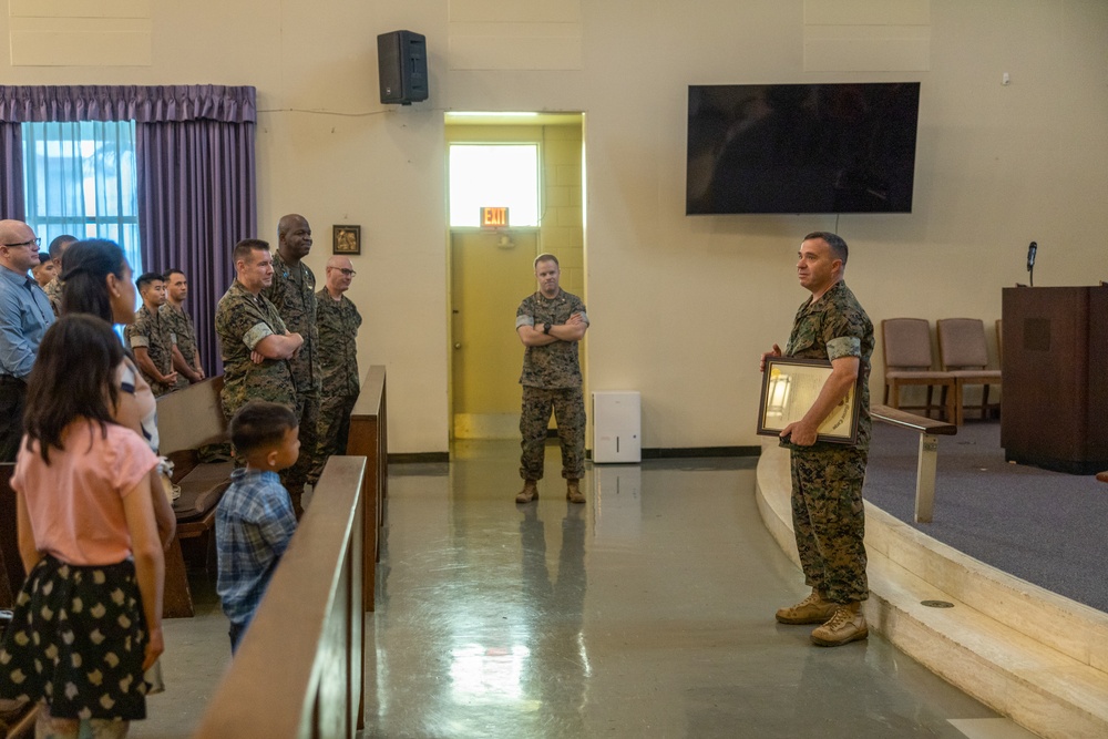 Master Sgt. Justin Faulkner Promotion Ceremony