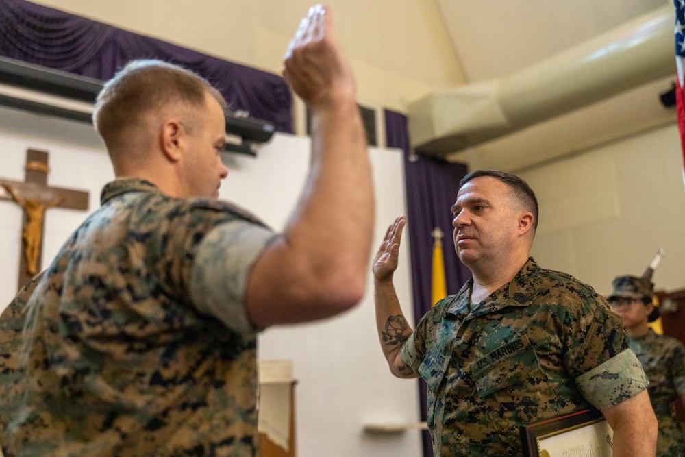 Master Sgt. Justin Faulkner Promotion Ceremony