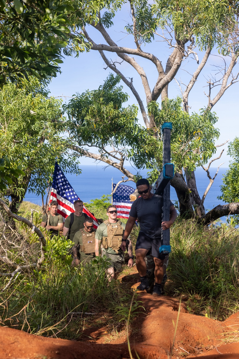 FASTPAC places memorial cross on Mt. Jumullong peak