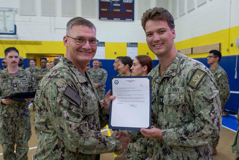 NSA Souda Bay Frocking Ceremony May 2024