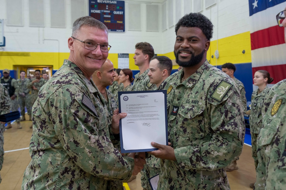 NSA Souda Bay Frocking Ceremony May 2024