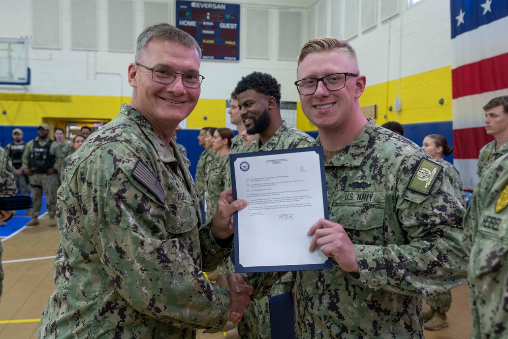 NSA Souda Bay Frocking Ceremony May 2024