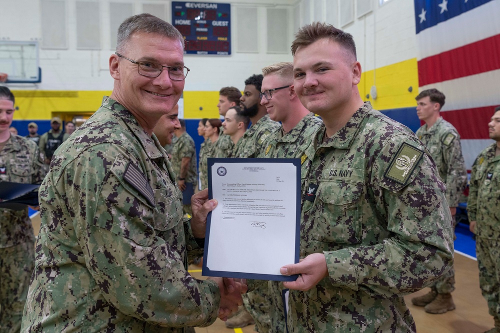 NSA Souda Bay Frocking Ceremony May 2024