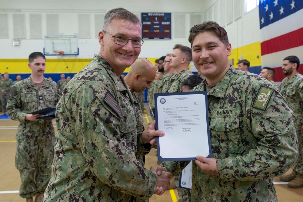 NSA Souda Bay Frocking Ceremony May 2024