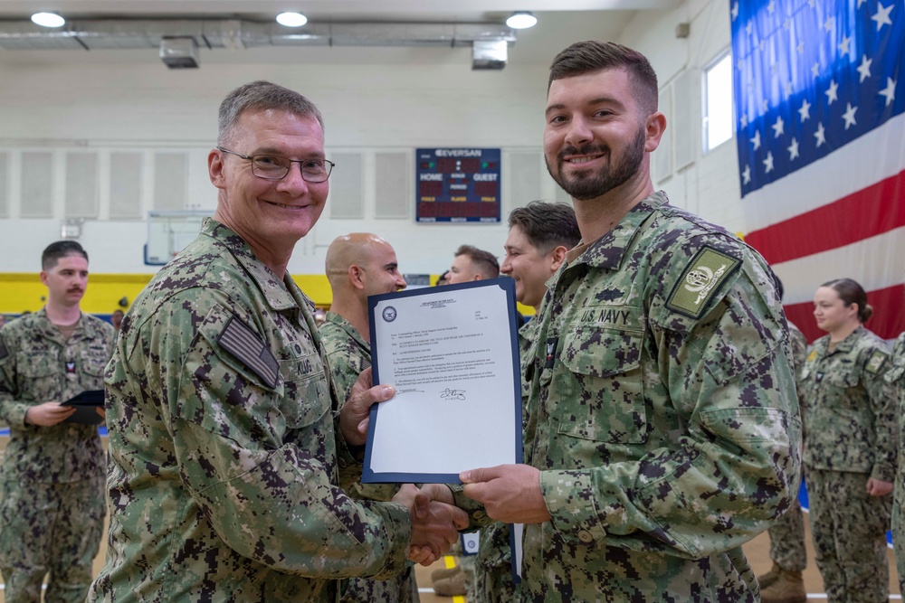 NSA Souda Bay Frocking Ceremony May 2024