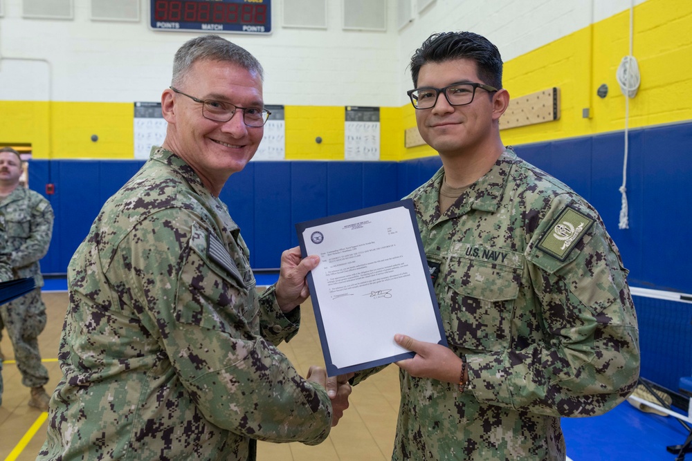 NSA Souda Bay Frocking Ceremony May 2024