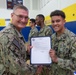 NSA Souda Bay Frocking Ceremony May 2024