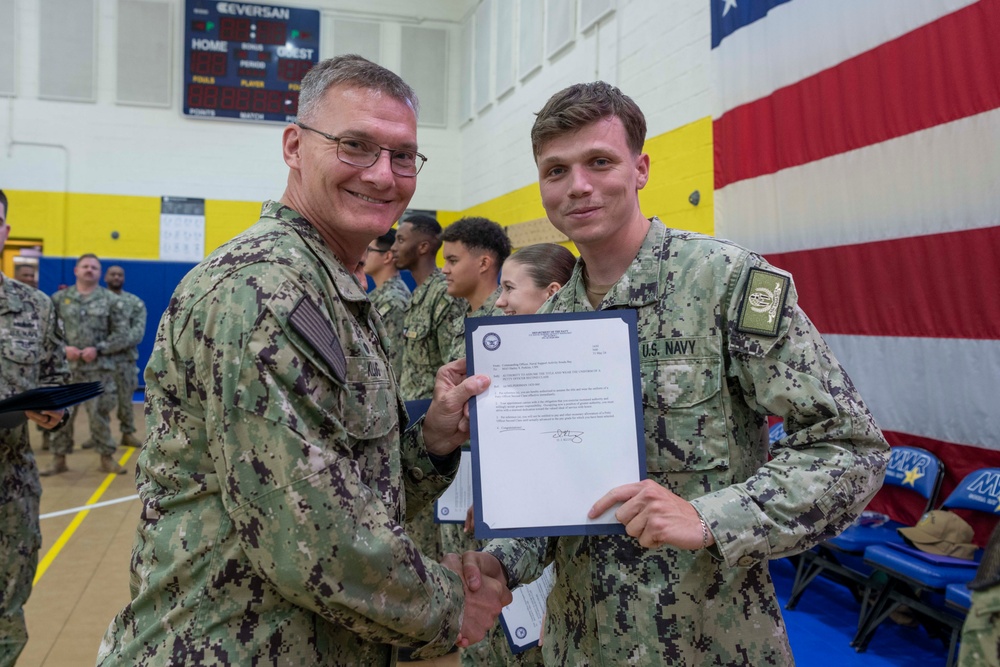 NSA Souda Bay Frocking Ceremony May 2024