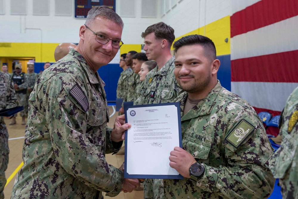 NSA Souda Bay Frocking Ceremony May 2024