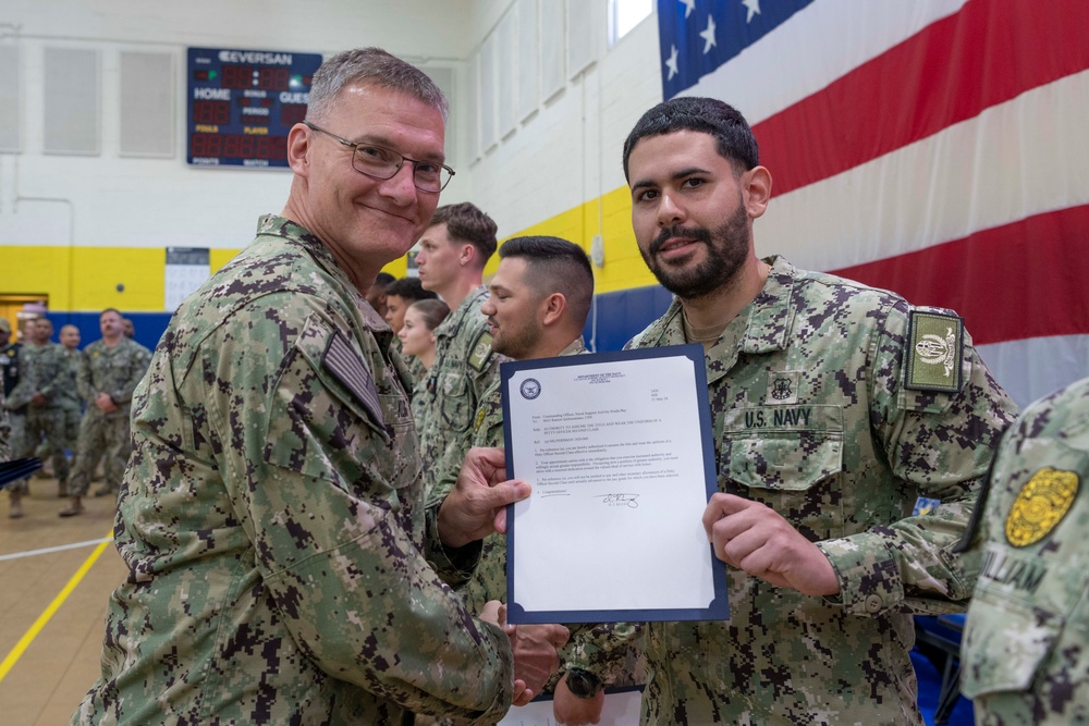 NSA Souda Bay Frocking Ceremony May 2024