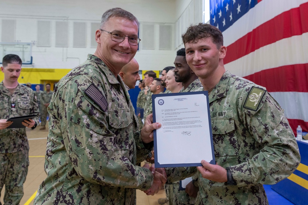 NSA Souda Bay Frocking Ceremony May 2024