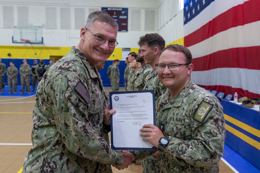 NSA Souda Bay Frocking Ceremony May 2024