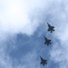 Sentry Aloha 24-2: Fighter aircraft descend after completing combat training sorties