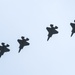 Sentry Aloha 24-2: Fighter aircraft descend after completing combat training sorties