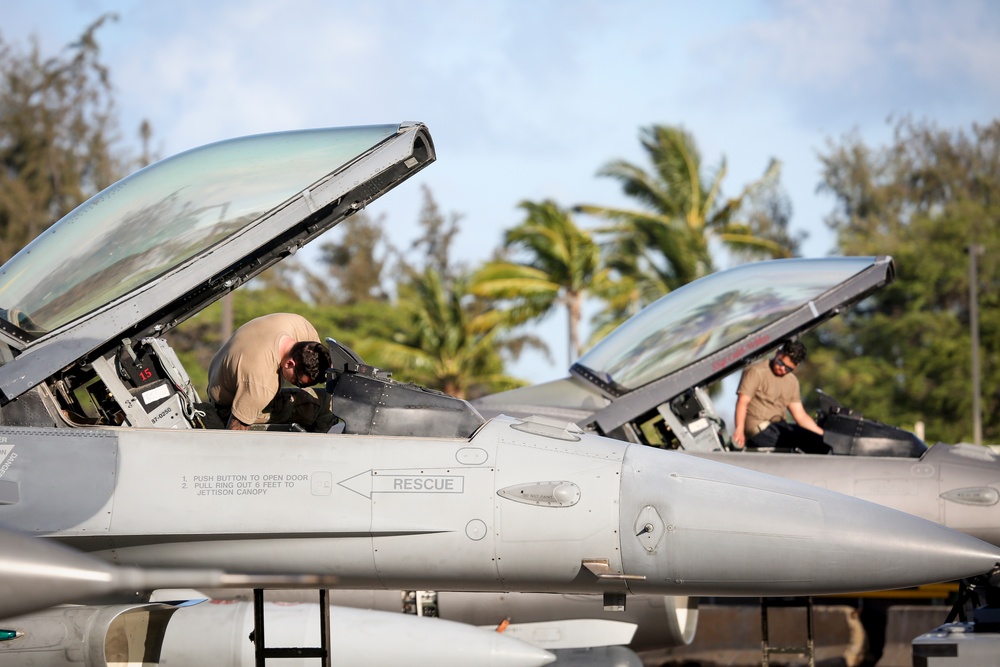 119th Aircraft Maintenance Squadron unleashes F-16 Firepower for Sentry Aloha 24-2