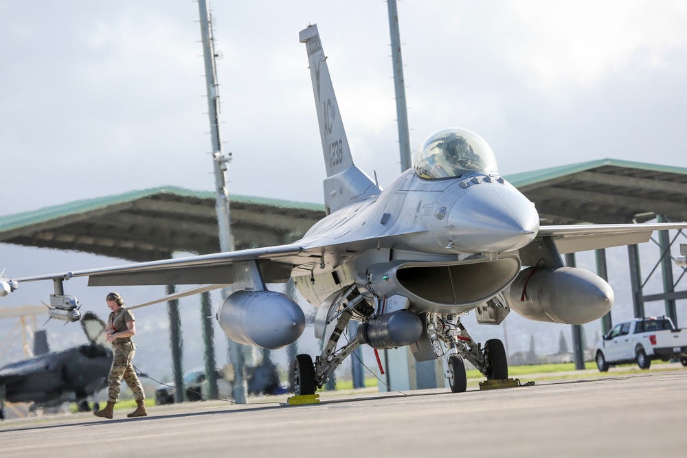 119th Aircraft Maintenance Squadron unleashes F-16 Firepower for Sentry Aloha 24-2