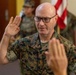 Master Gunnery Sgt. Jason English Promotion Ceremony