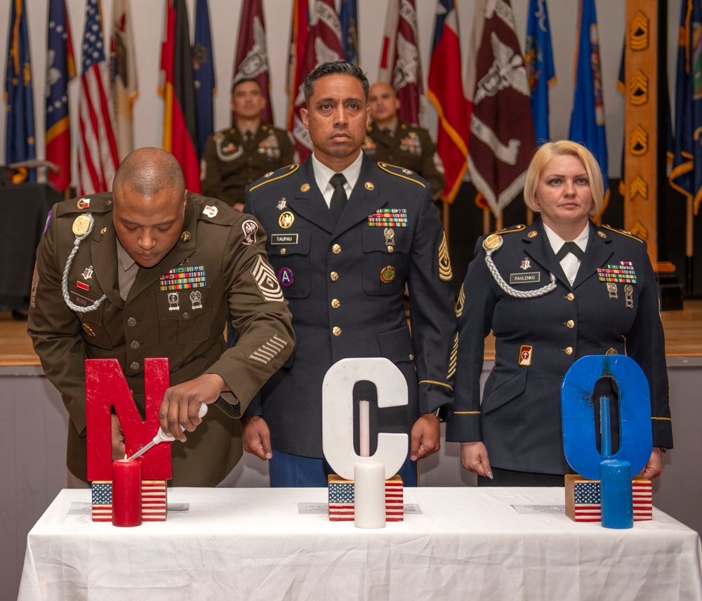 NCO Induction Ceremony Dental Heath Command Europe