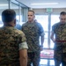 U.S. Marine Corps Maj. Gen. Stephen Liszewski recognizes MCIPAC Marines