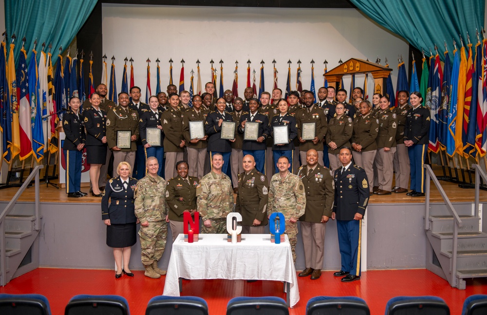 NCO Induction Ceremony Dental Heath Command Europe