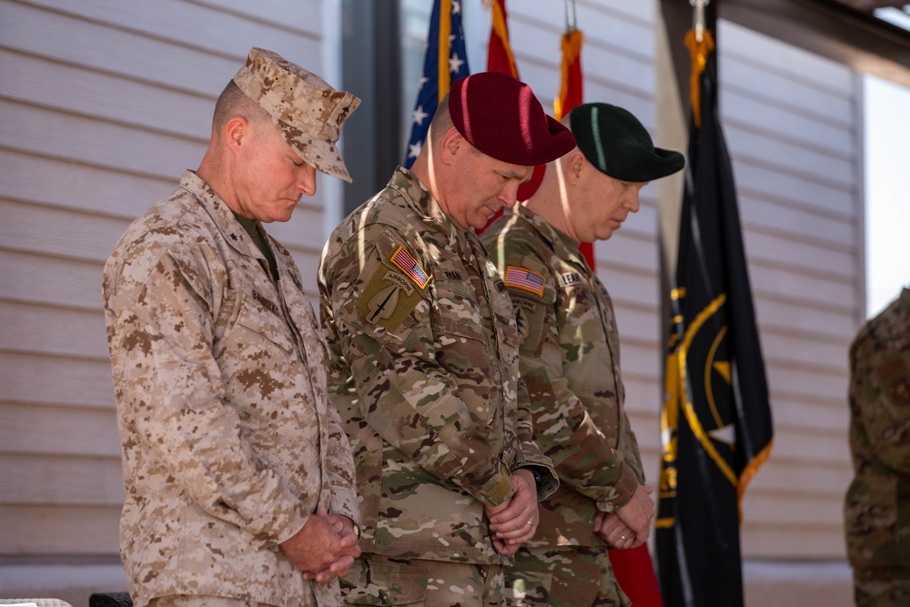 CSOJTF-L Change of Command