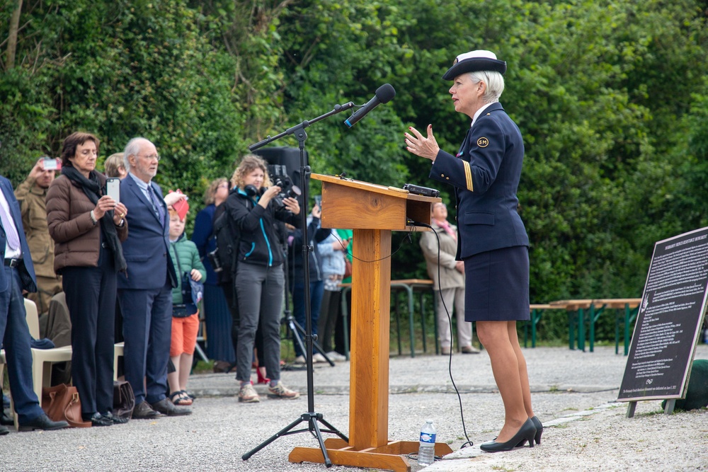80th D-Day Anniversary: French Resistance Monument Ceremony