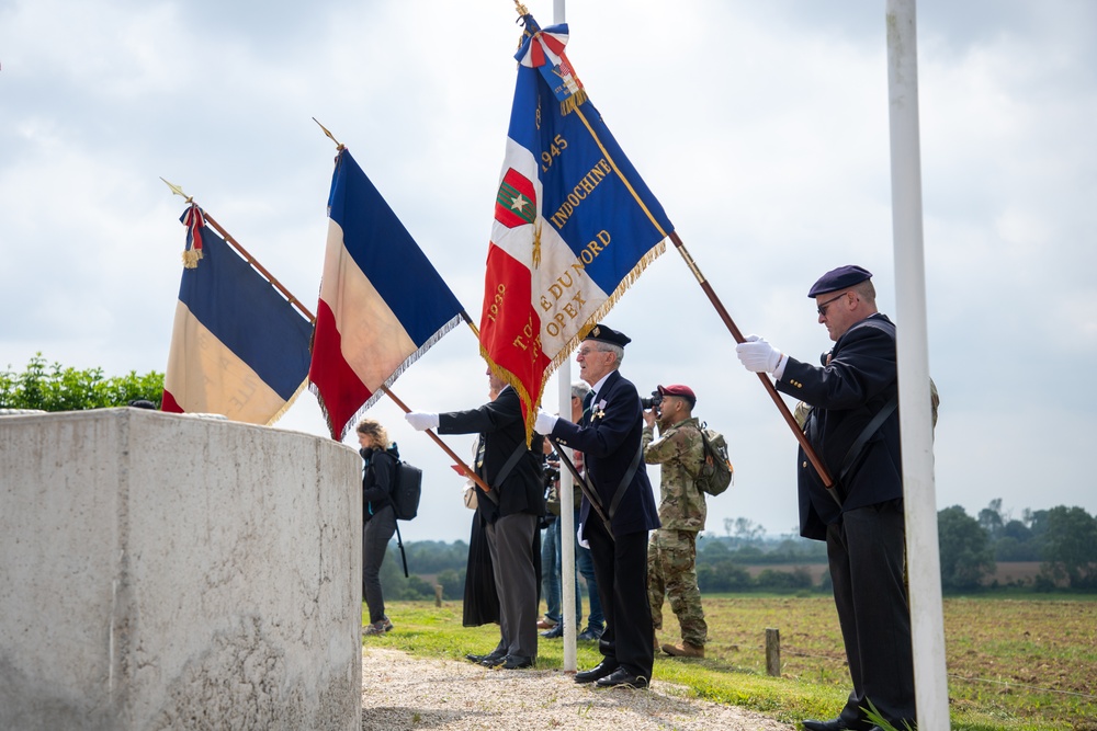 80th D-Day Anniversary: French Resistance Monument Ceremony