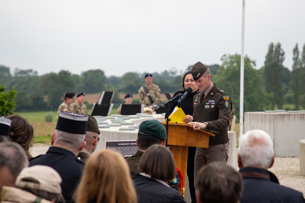 80th D-Day Anniversary: French Resistance Monument Ceremony