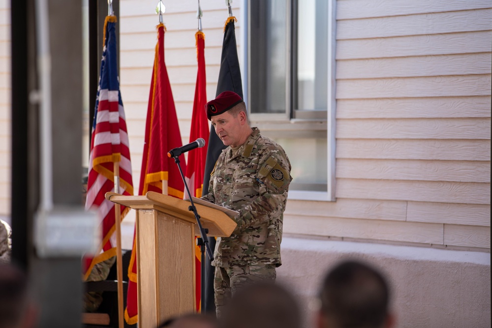 CSOJTF-L Change of Command