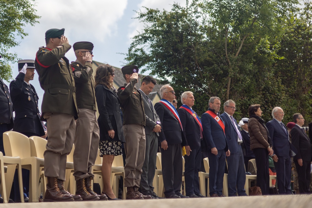 80th D-Day Anniversary: French Resistance Monument Ceremony