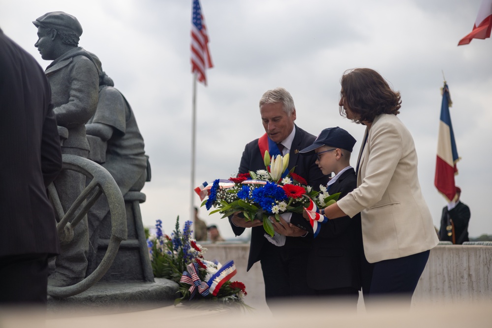 80th D-Day Anniversary: French Resistance Monument Ceremony