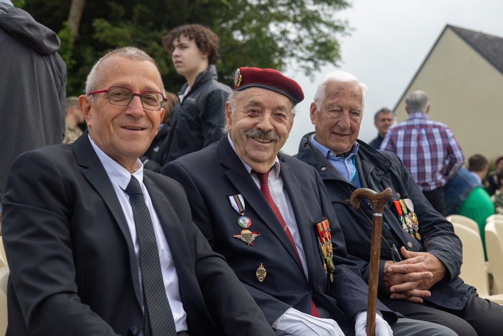 80th D-Day Anniversary: French Resistance Monument Ceremony