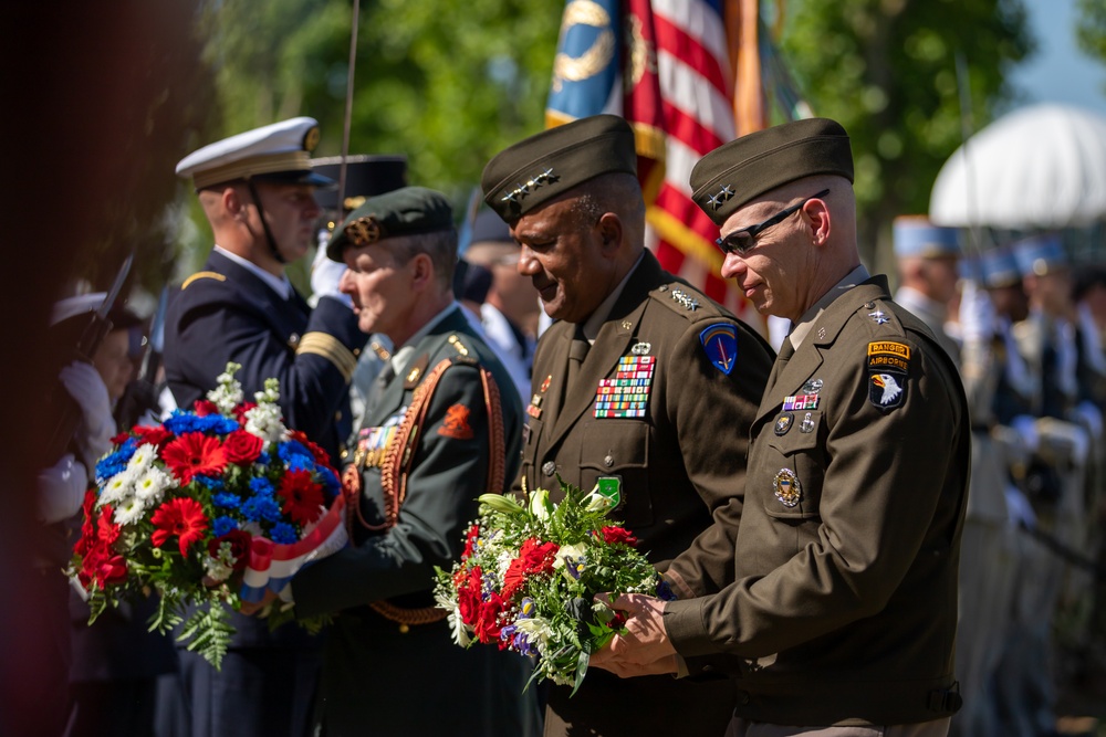 80th D-Day Anniversary: Cabbage Patch Memorial Ceremony