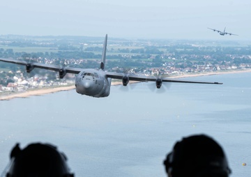 Team USA takes flight in honor of D-Day 80